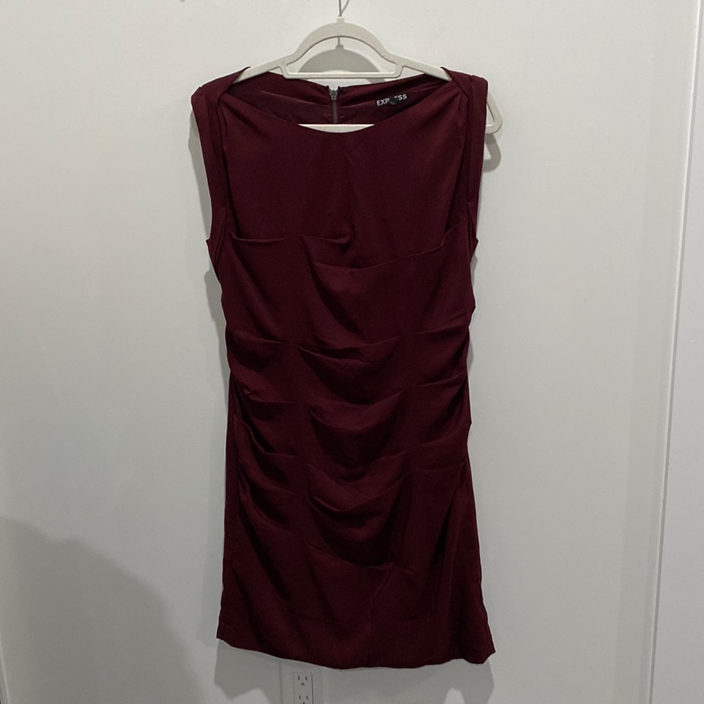 Express Maroon Dress